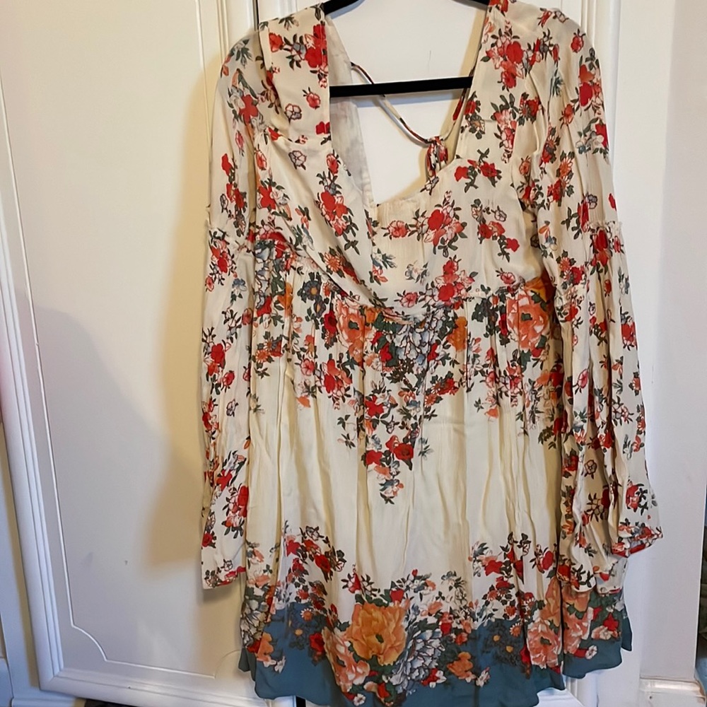 Free People Dress with bell sleeves